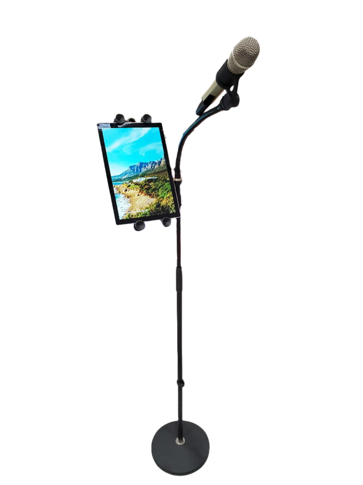 SOUNDKING DD053B MICROPHONE STAND WITH iPAD HOLDER AND ADJUSTABLE GOOSENECK