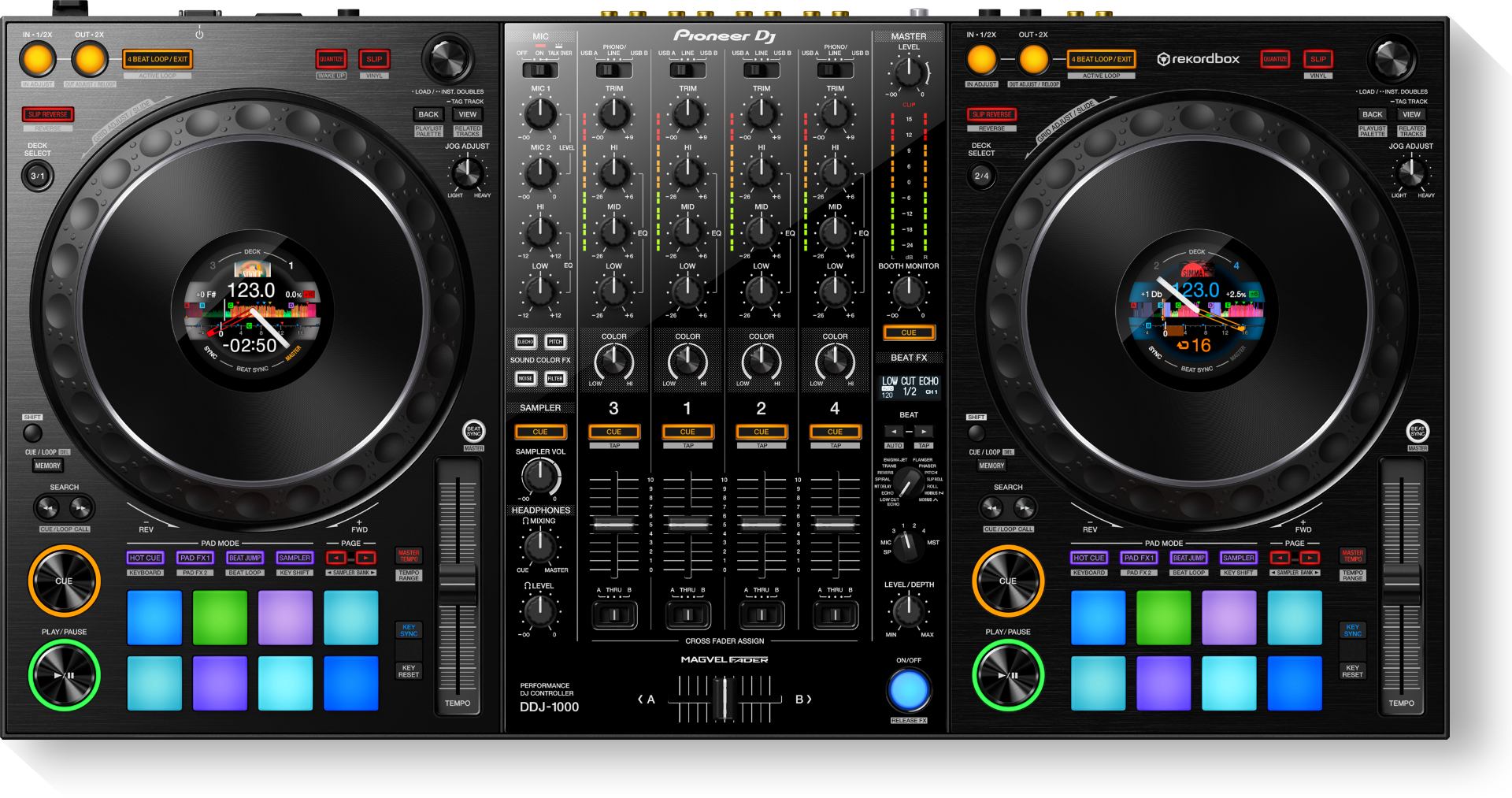 Pioneer DDJ-1000 22年製　美品 Pioneer DJ DDJ 1000 4 Channel Rekordbox Pro DJ Controller