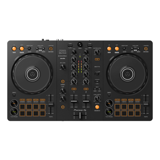 Pioneer DDJ-FLX4 2-channel DJ Controller for Rekordbox an d Serato DJ