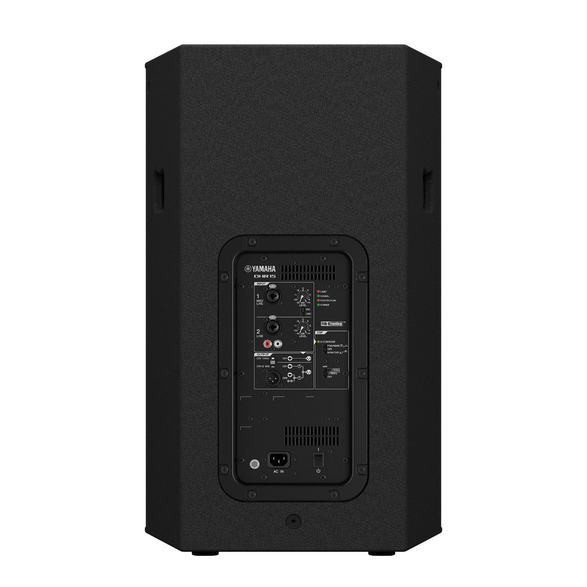 Yamaha DHR15 15" 2-Way Bi-Amp Powered Speaker 465W RMS - plywood cabinet