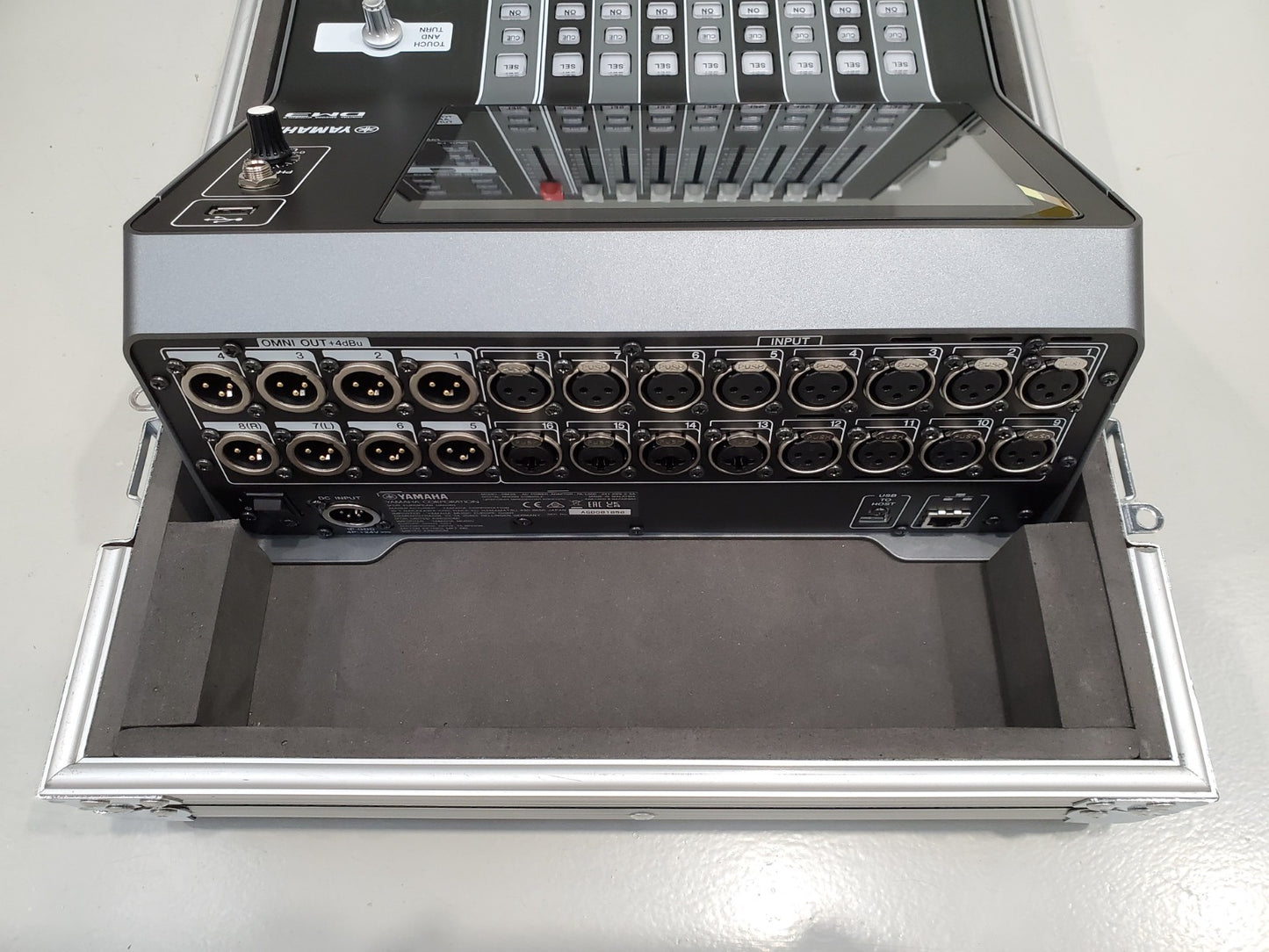 Case To Go flightcase suits YAMAHA DM3 DANTE / DM3 Standard