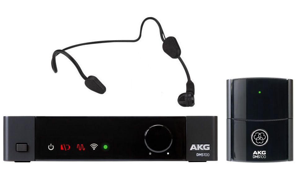 JBL EON One Compact battery operated portable PA speaker + AKG DMS100 headset system