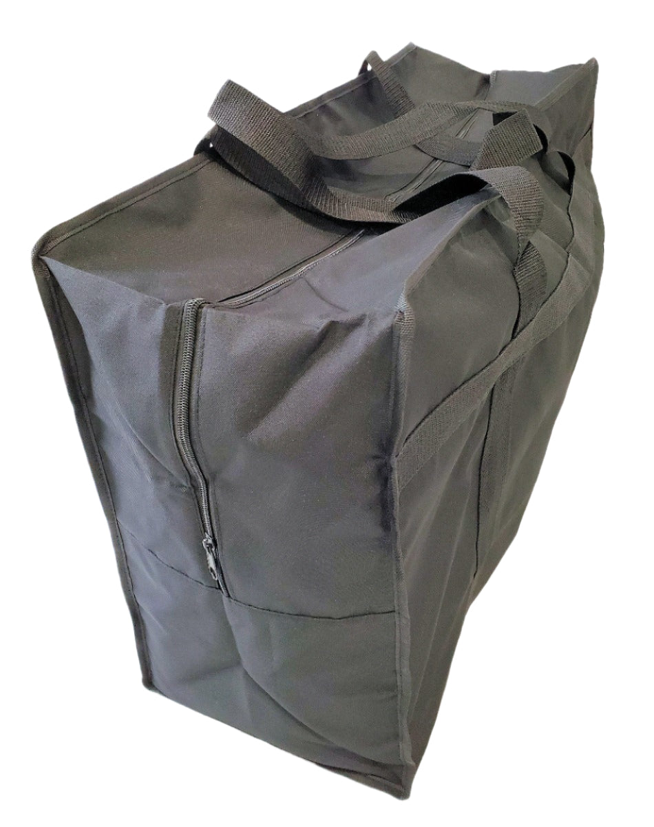 Large Canvas Drape Bag with a zip 70x50x22cm