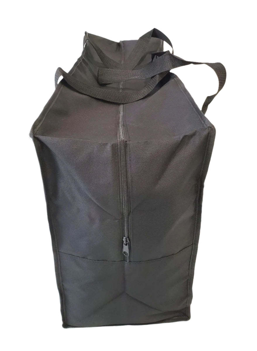 Large Canvas Drape Bag with a zip 70x50x22cm