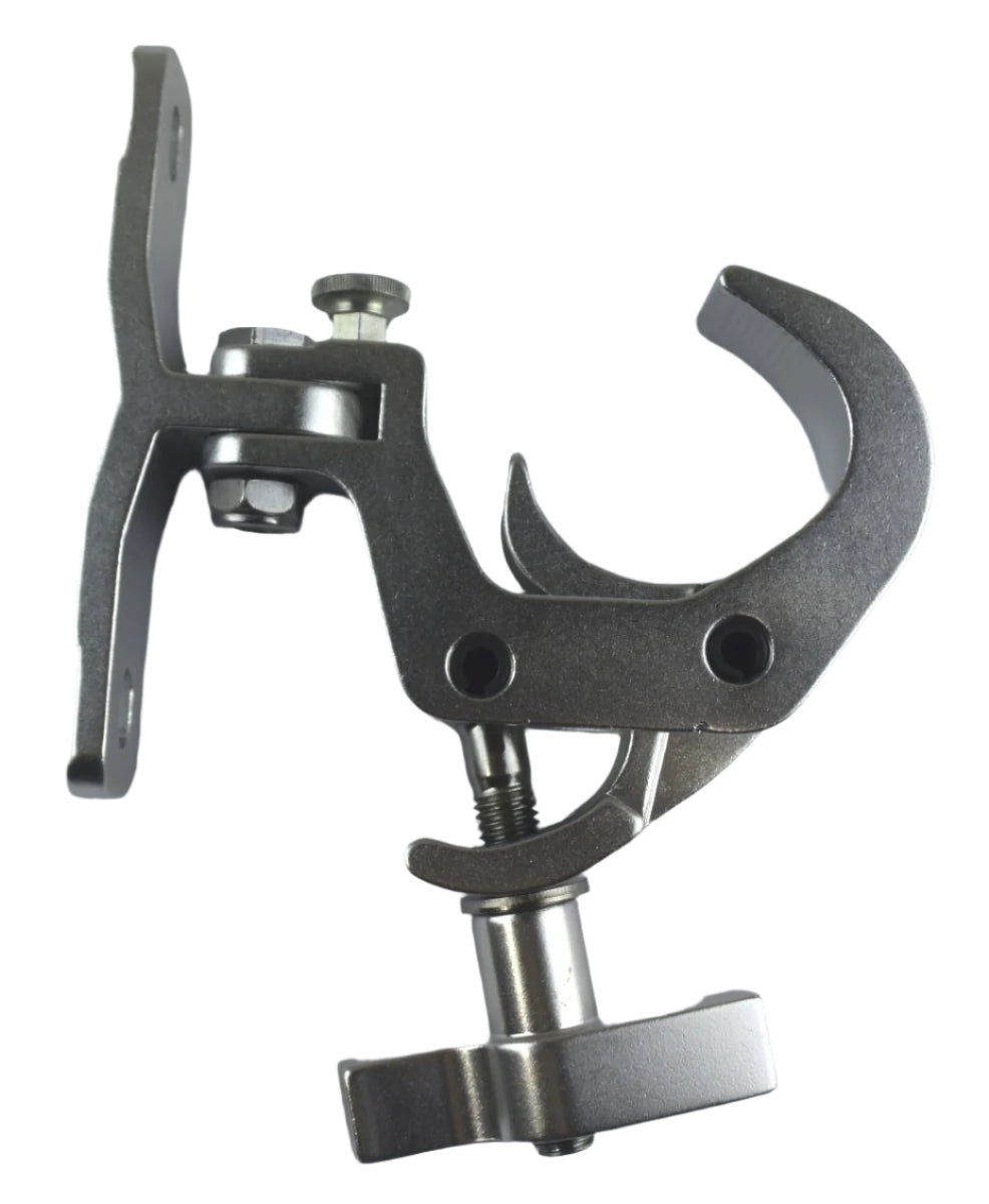 Aluminium wall / ceiling mount pivot bracket fits 48-51mm pipe SWL150kg