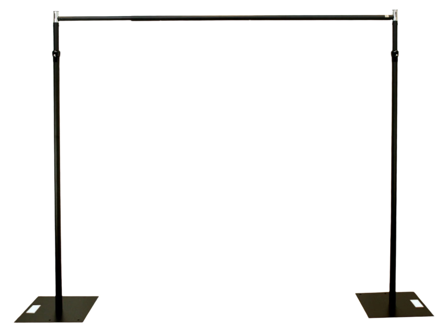 4.2m x 4.2m BLACK Pipe and Drape support system / Event backdrop - 4.2m max height