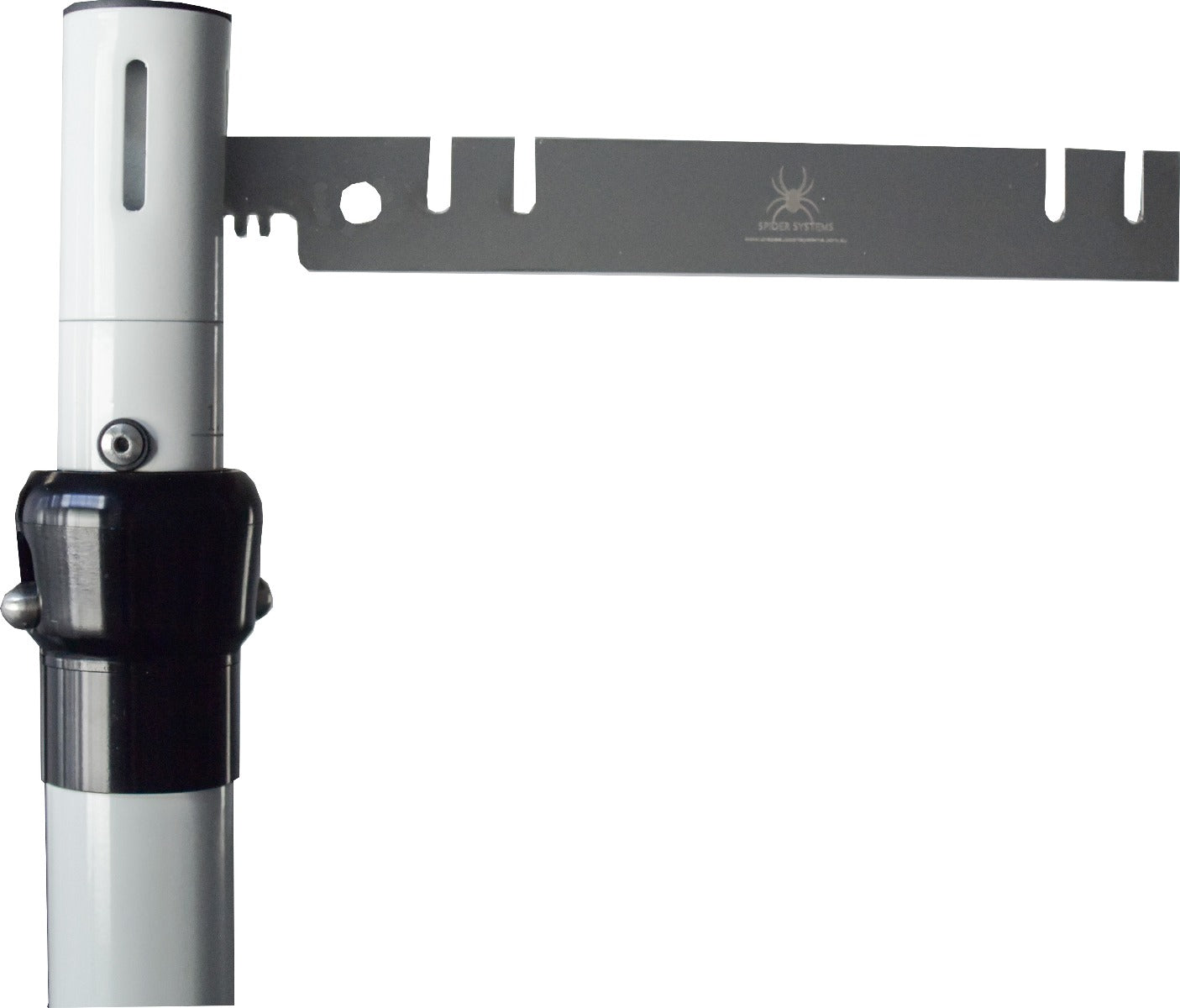 Dual bar brackets (150mm) for Pipe & Drape system (SINGLE)