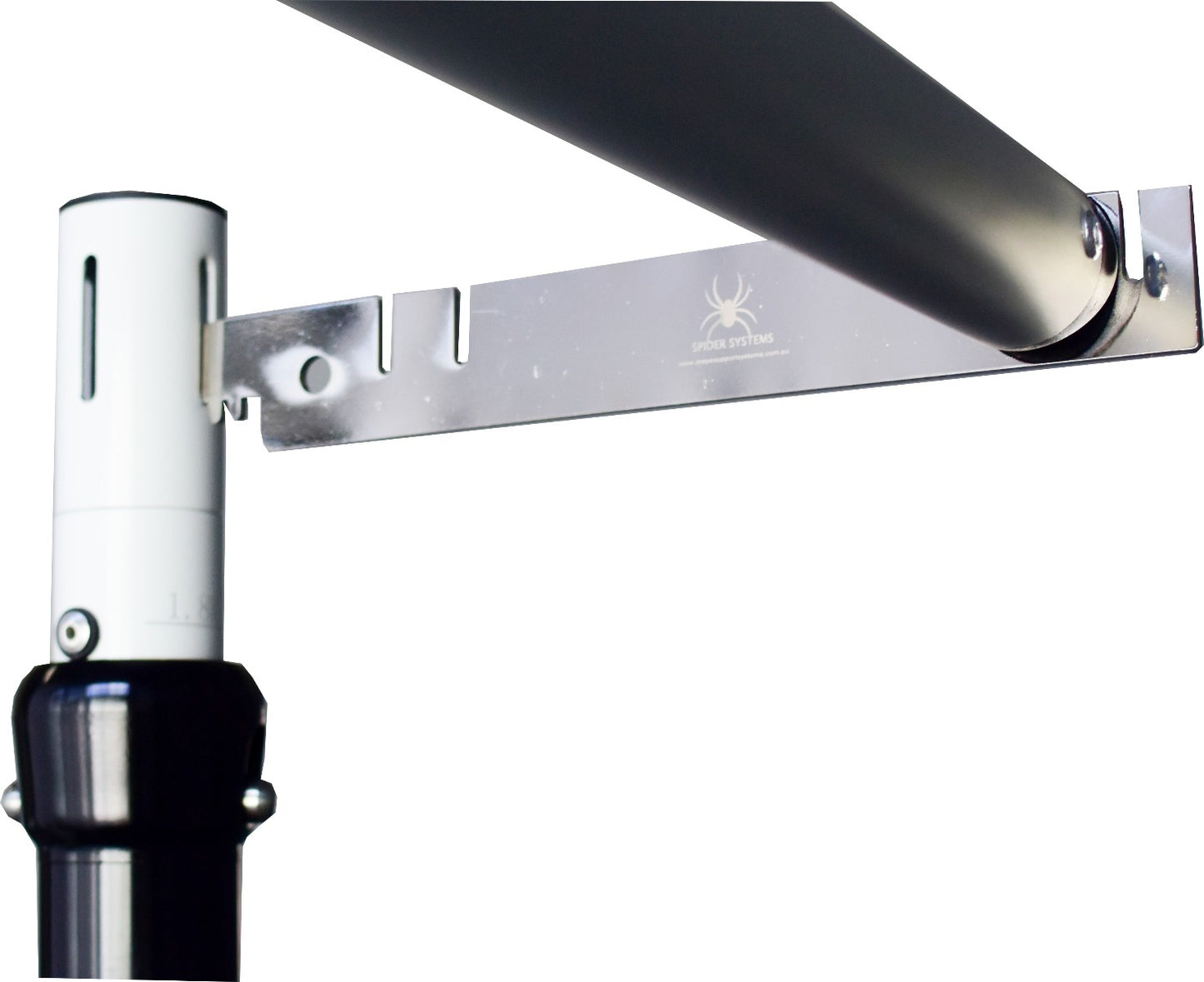 Dual bar brackets (150mm) for Pipe & Drape system (SINGLE)