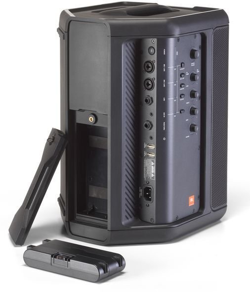 JBL EON One Compact battery operated portable PA speaker + AKG DMS100 headset system