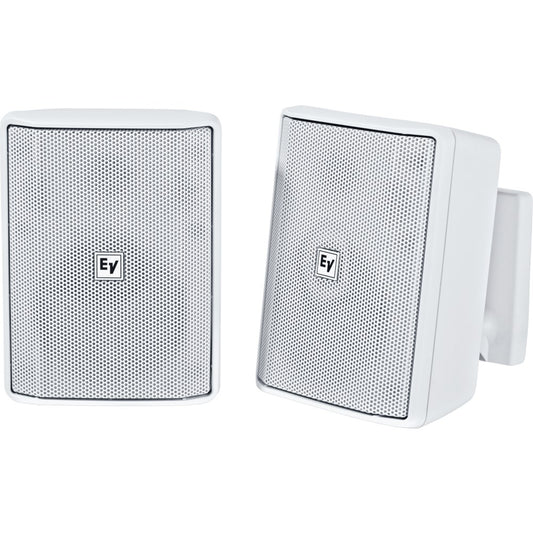Electro-Voice EV 4” Cabinet 8O Pair EVID-S4.2T (70/100V) installation speaker WHITE