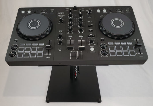Pioneer DDJ-FLX4 DJ Controller with table top stand DF146