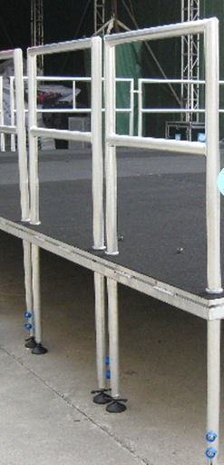 1.2m guard rail for portable stage