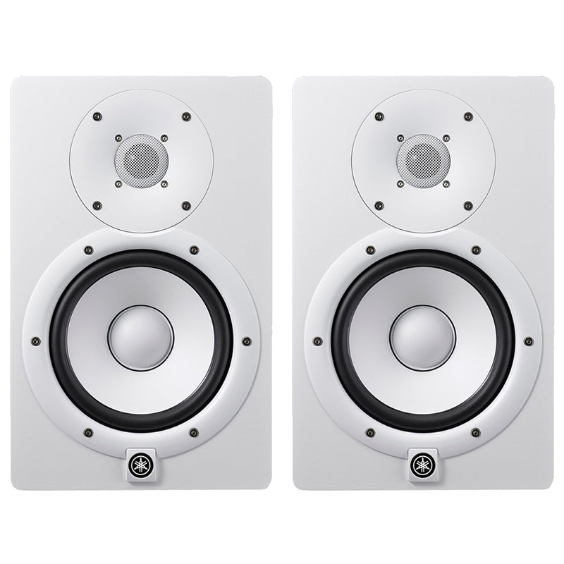 YAMAHA HS7W 6.5" ACTIVE STUDIO MONITORS WHITE (PAIR)