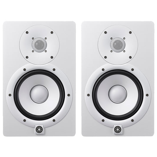 YAMAHA HS7W 6.5" ACTIVE STUDIO MONITORS WHITE (PAIR)