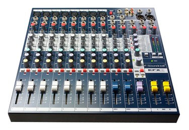 SOUNDCRAFT EFX8, 12-CHANNEL MIXING DESK WITH 32 FX SETTINGS