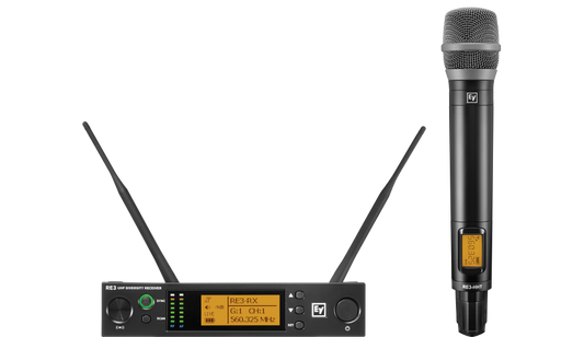 EV RE3 RE520 HANDHELD WIRELESS MICROPHONE
