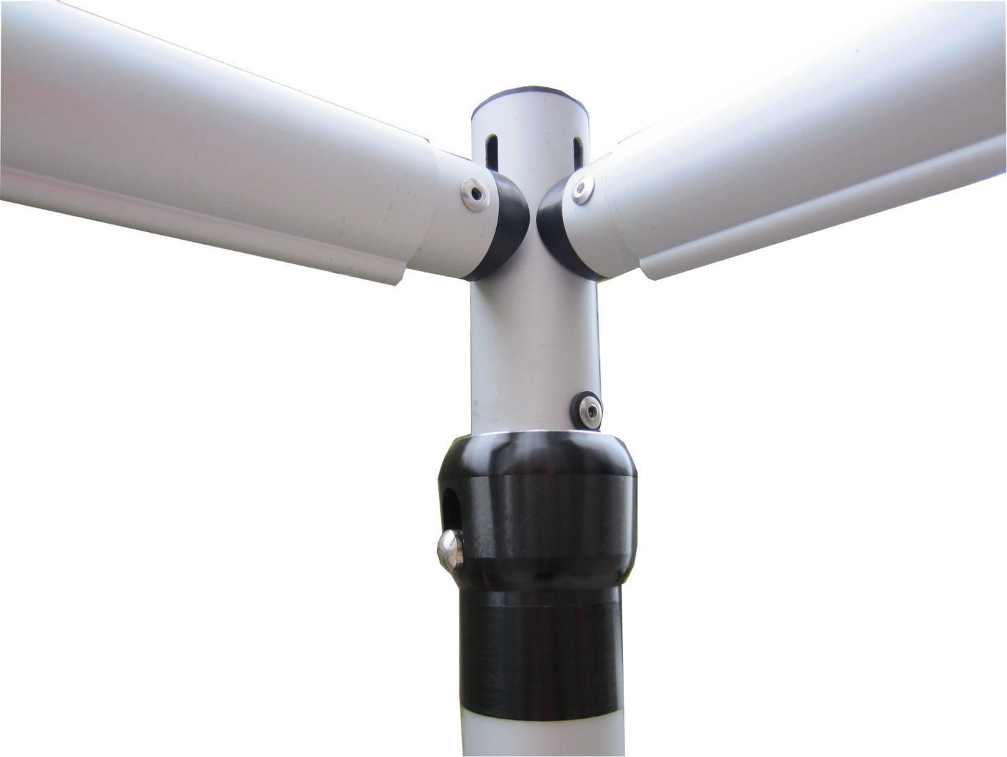 1.8m - 3m Pipe and Drape Telescopic upright - minimum height 1.8m - maximum height 3m
