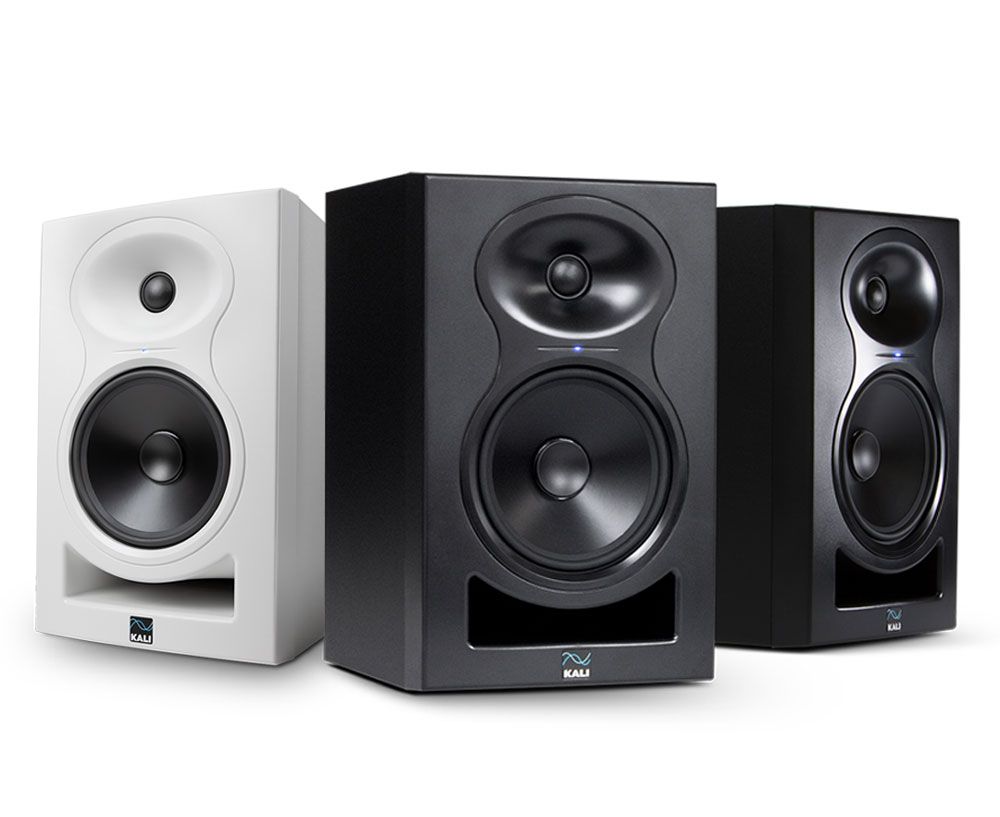 Kali Audio LP6 6″ 2ND WAVE Studio Monitors with bonus Isolation Pads (1 PAIR) BLACK
