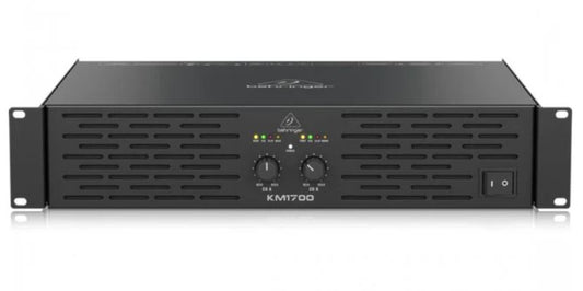 Behringer KM1700 Power Amp Stereo Amplifier 2x800 Watts into 4 Ohms