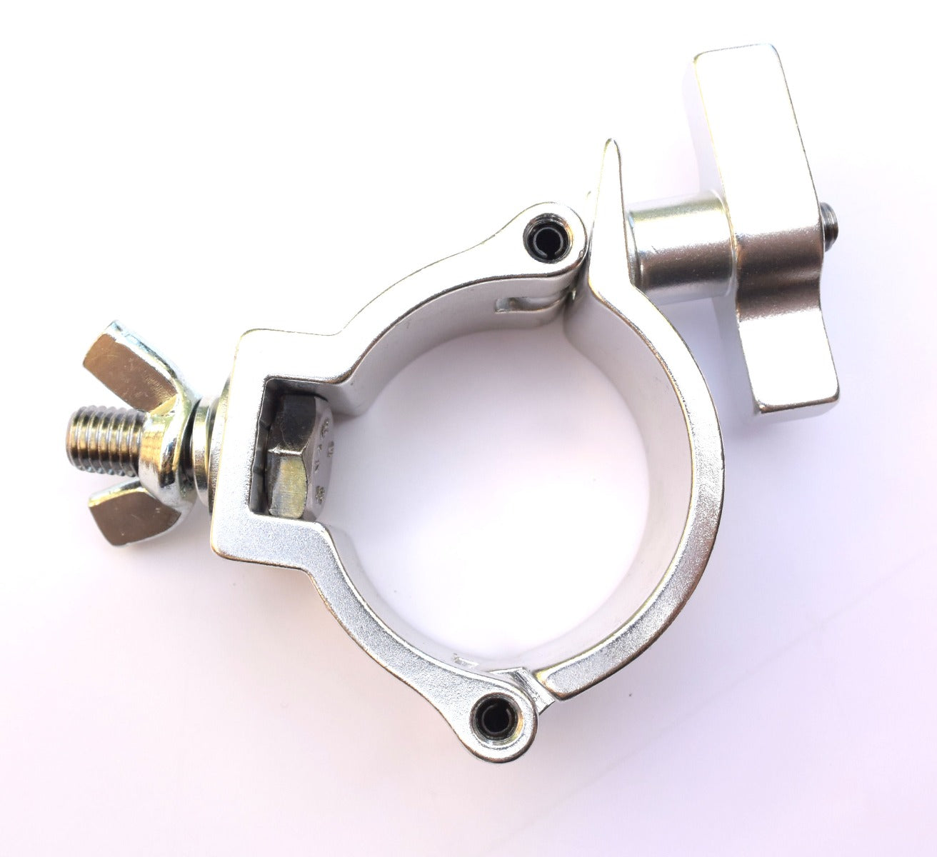 Clamp - Aluminium coupler suit 48-51mm truss with wingnut TUV 100kg