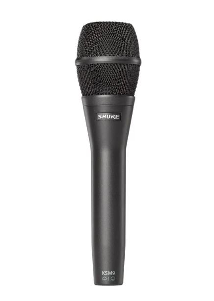 SHURE KSM9 (CHARCOAL) SUPERCARDIOID/CARDIOID CONDENSER MICROPHONE