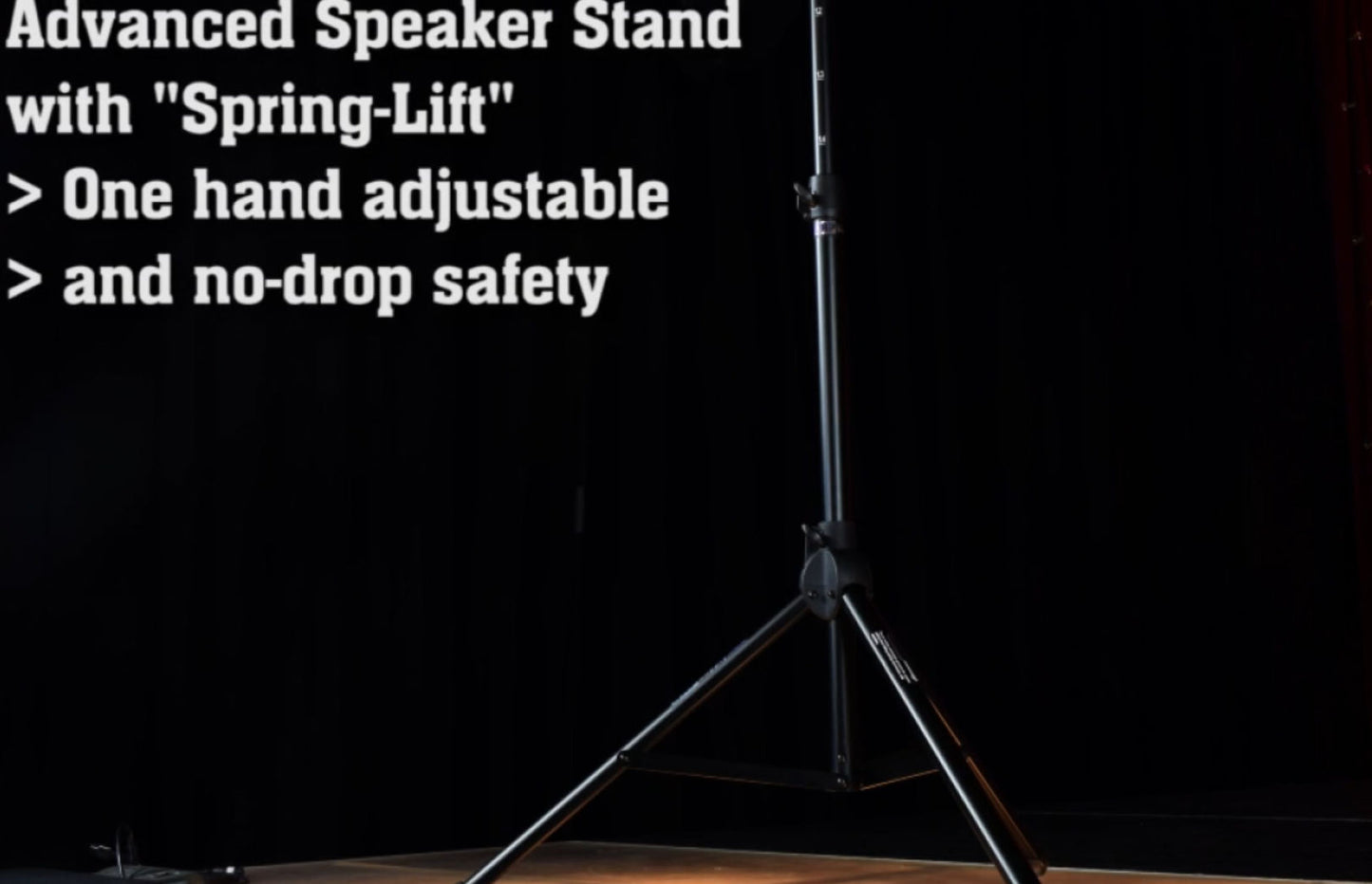 SOUNDKING SB309 SPEAKER STAND WITH LIFT ASSITANCE / GAS LIFT
