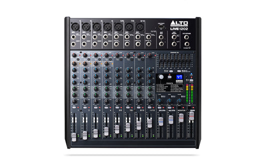 ALTO LIVE 1202 Professional PA Mixer 12-Channel with Digital FX