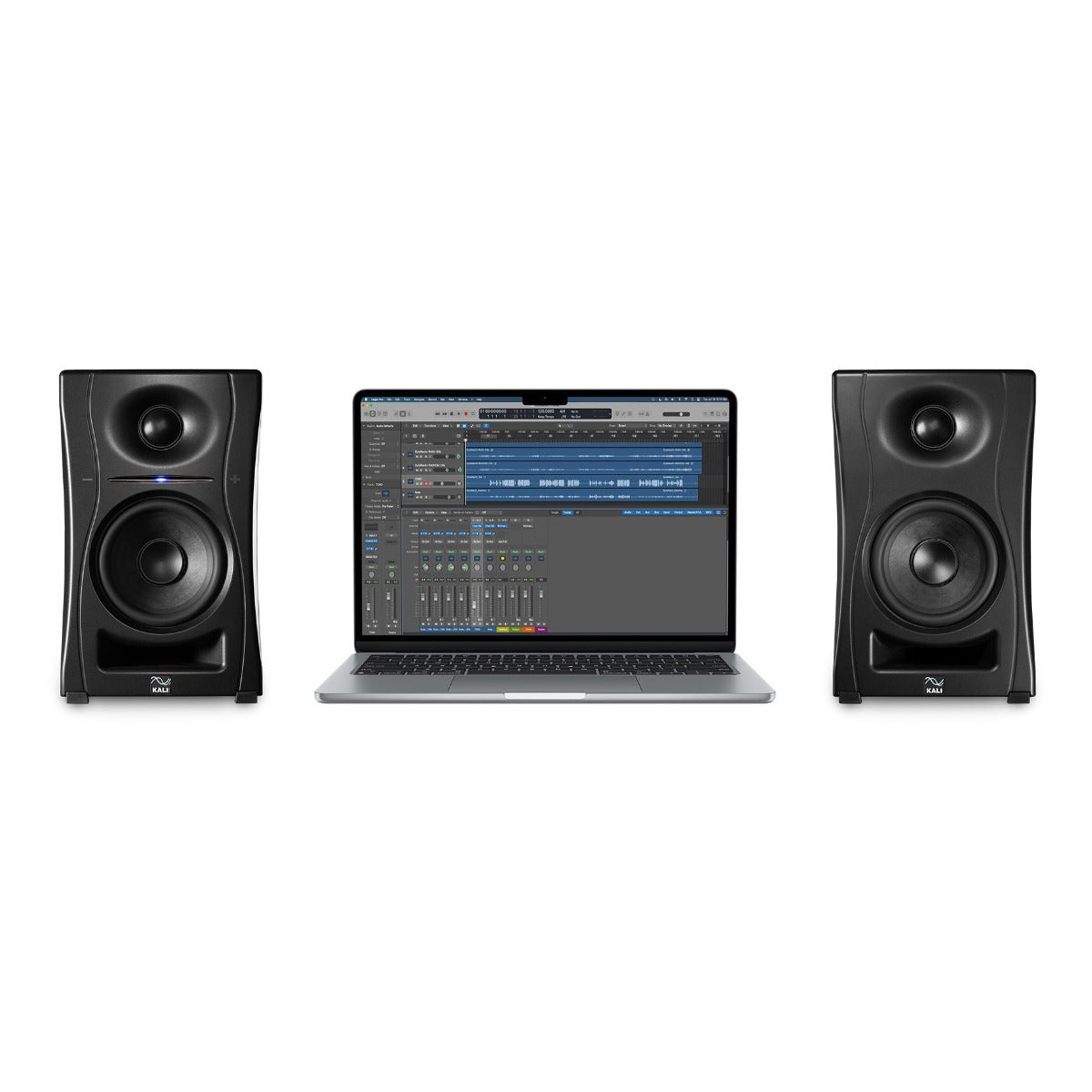 Kali Audio LP-UNF 2-Way Studio Monitors 4"+1". Bluetooth Onboard PAIR
