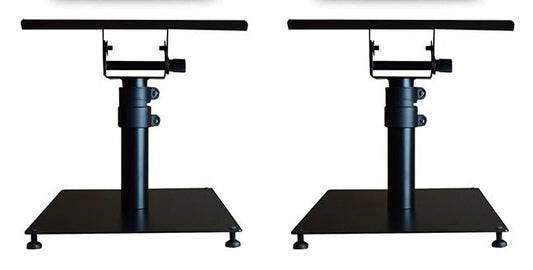 PAIR OF TABLE TOP MONITOR STAND WITH BASE PLATE