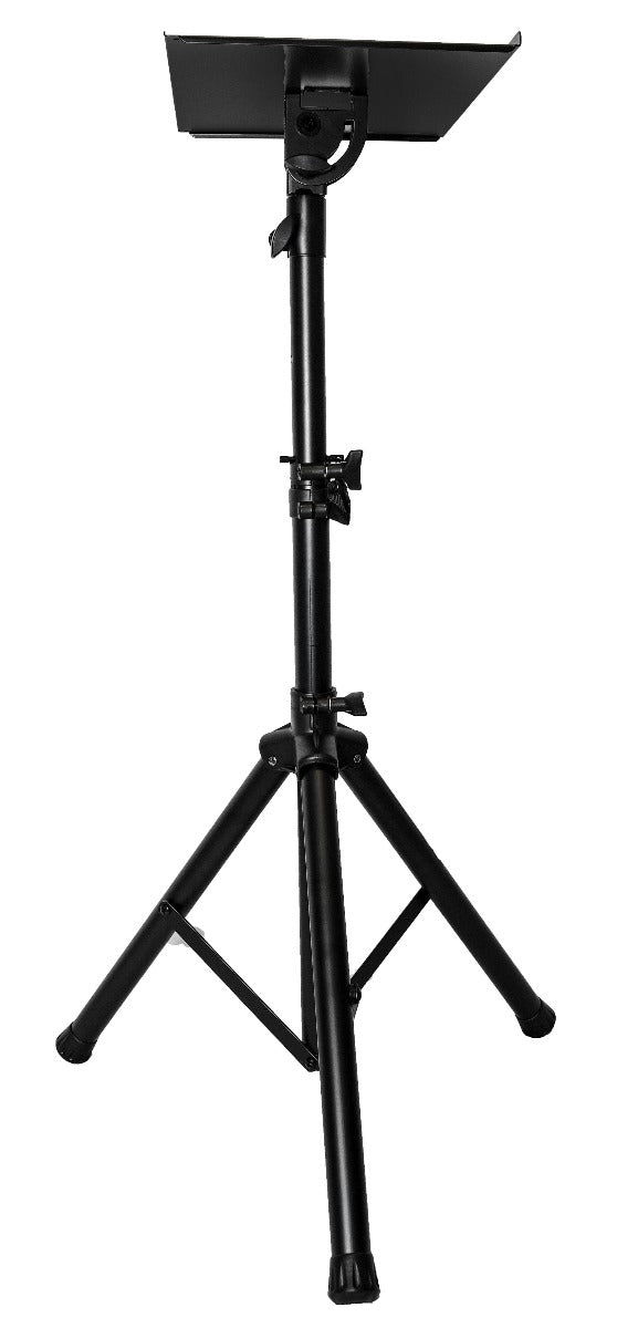 Laptop Projector Tripod Stand / Adjustable Height & Tilt Removable Tray + Carry Bag