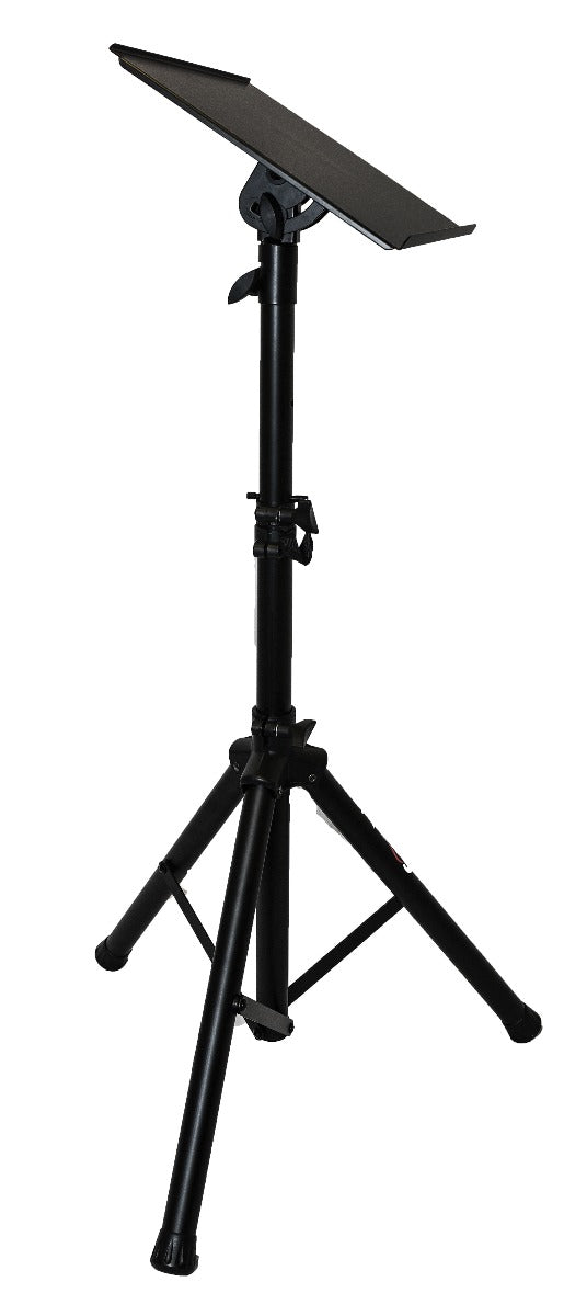 Laptop Projector Tripod Stand / Adjustable Height & Tilt Removable Tray + Carry Bag