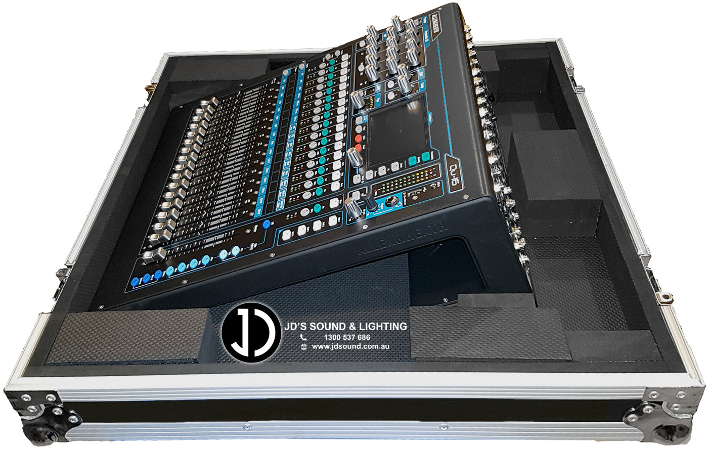 Mixer case - Digital Mixer Allen & Heath QU-16, Yamaha TF1 or similar