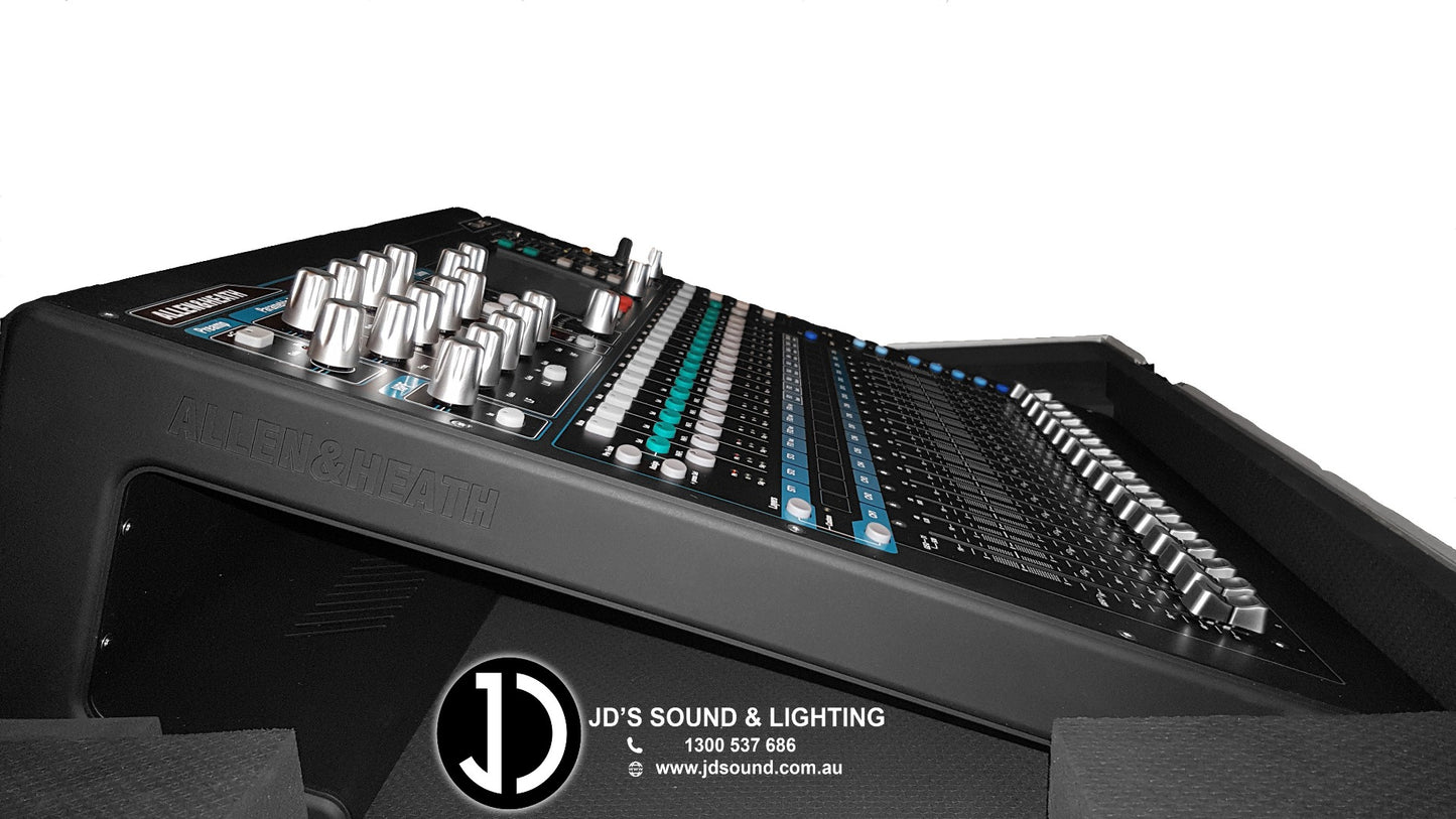 Mixer case - Digital Mixer Allen & Heath QU-16, Yamaha TF1 or similar