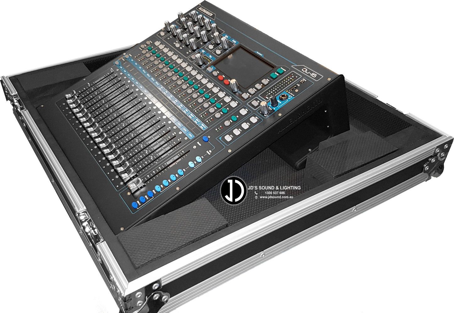 Mixer case - Digital Mixer Allen & Heath QU-16, Yamaha TF1 or similar