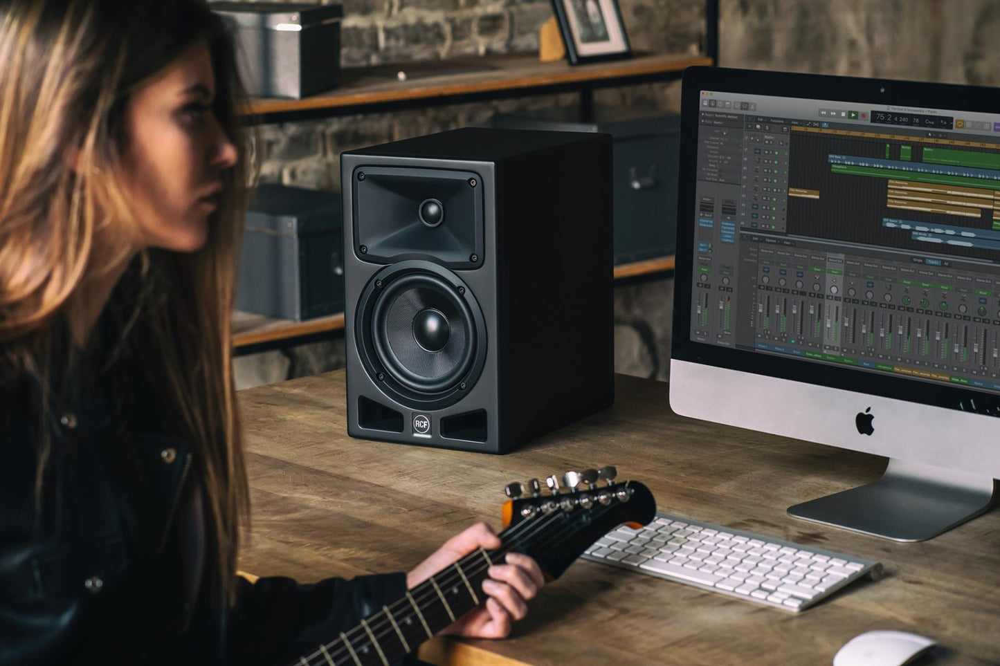 RCF AYRA PRO6 PROFESSIONAL ACTIVE TWO-WAY STUDIO MONITOR (Single)