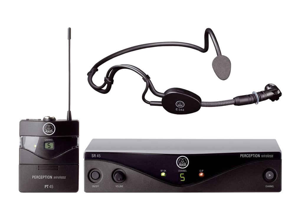AKG PW45-Sport Perception Wireless Headset Microphone System