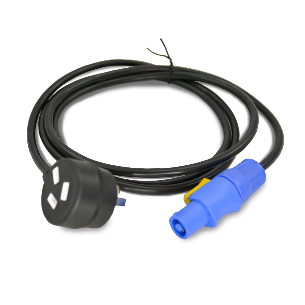 PowerCON Mains 240V Power Lead 2m