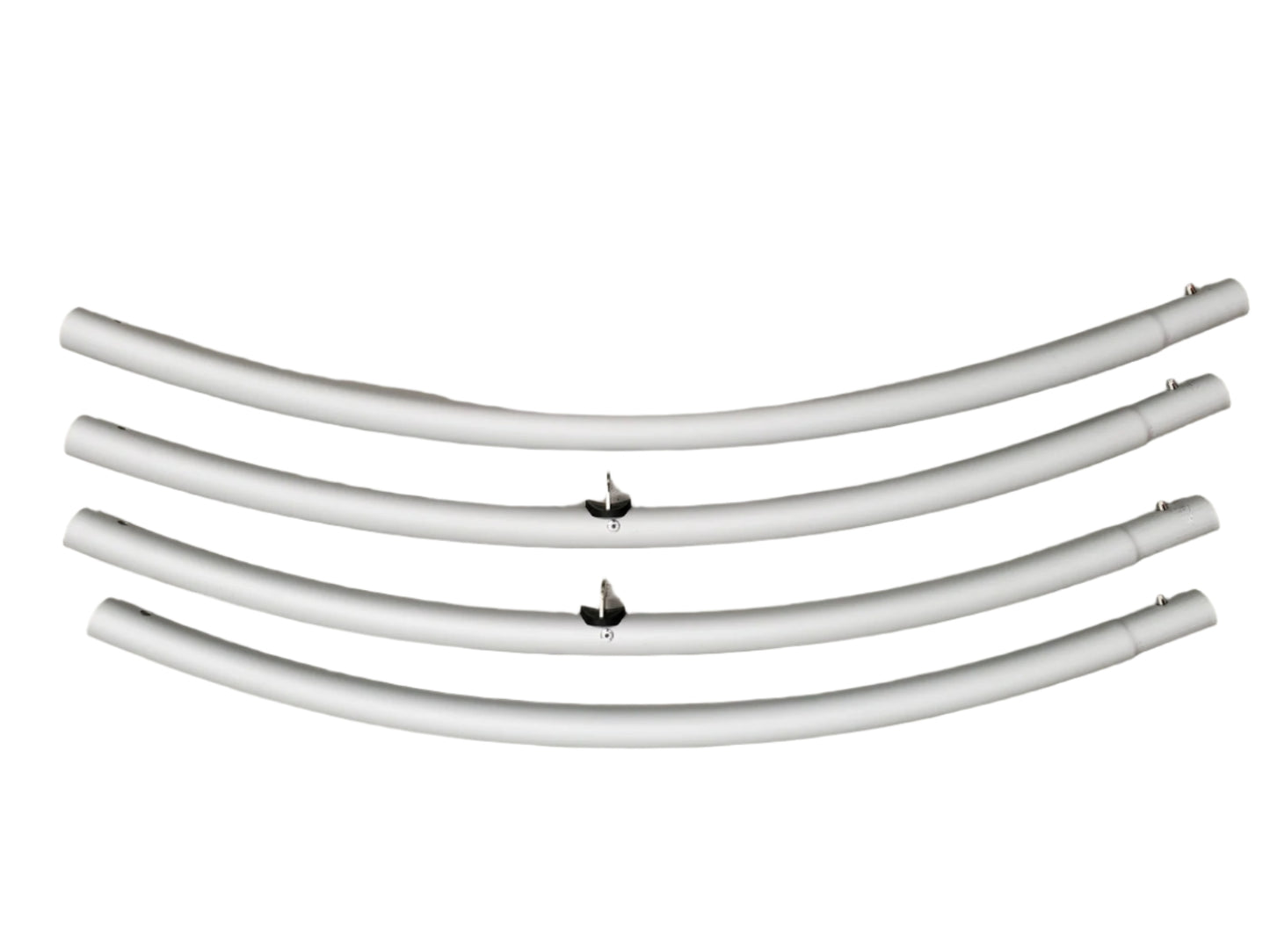 2m semicircle with upright brackets for pipe and drape