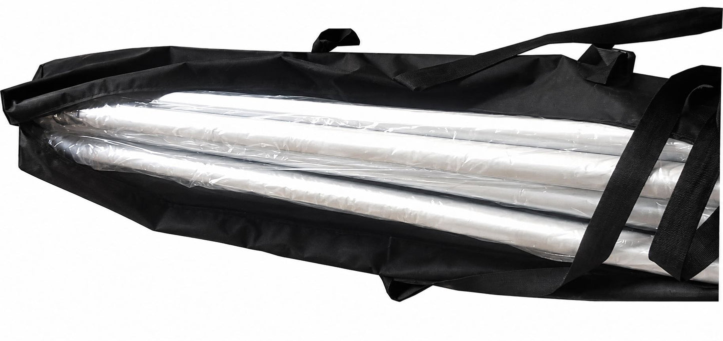 1.8m pole bag with zip - Carry bag for the Pipe and Drape system / Drape Support system