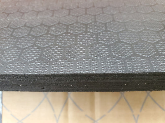 Replacement plywood  laminated sheet for the stage 2440x 1220x19mm slip resistant BLACK
