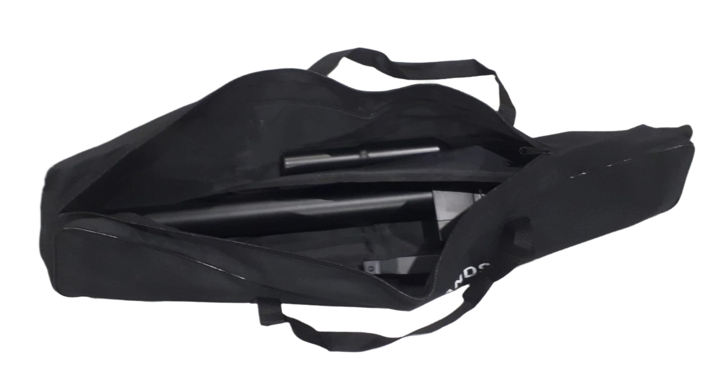 Small pole bag suitable for subwooer extension rod