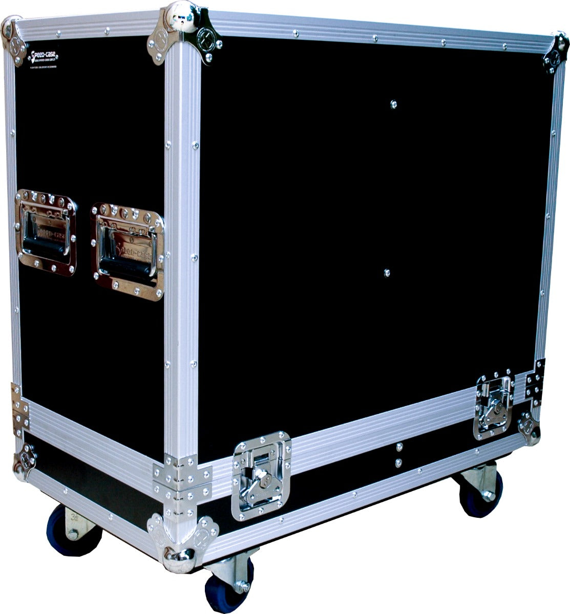 CaseToGo 10" / 12" dual speaker case on wheels