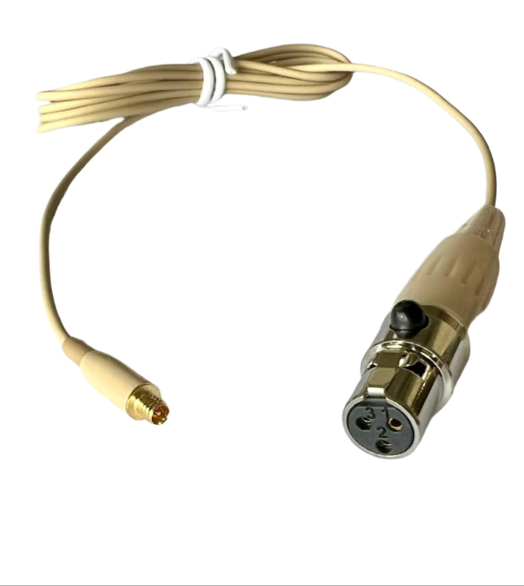 Replacement cable for PT30X / PT20X microphones - Shure, Sennheiser, AKG, Chiayo