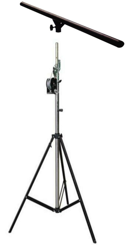 Soundking WS4 DLC001 winch up lighting stand +  T-bar