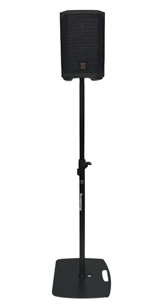 SoundKing SB318 - Pneumatic / lift assistance / gas lift, Speaker Stand with Square Base