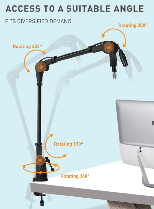Soundking SD146  boom table stand arm for podcasters