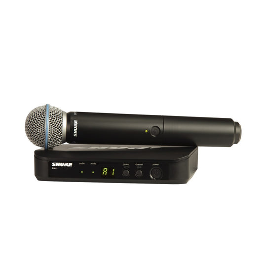 SHURE BLX24/BETA58 HANDHELD WIRELESS SYSTEM