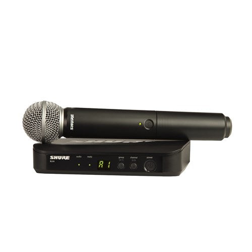 SHURE BLX24/SM58 HANDHELD WIRELESS SYSTEM