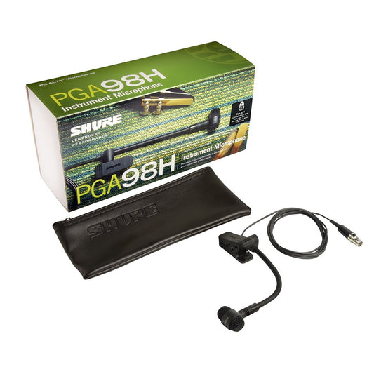 Shure PGA98H+TQG Instrument Cardioid Condenser Microphone + TA4F Connector