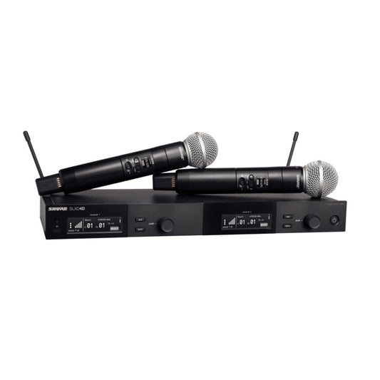 Shure SLX-D Dual Wireless System with 2 SLXD2/58 Handheld Transmitters